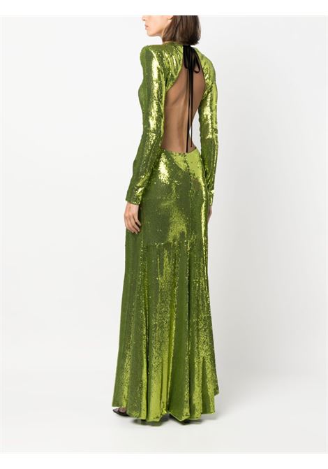 Abito con paillettes in verde - donna PHILOSOPHY DI LORENZO SERAFINI | A045057250417